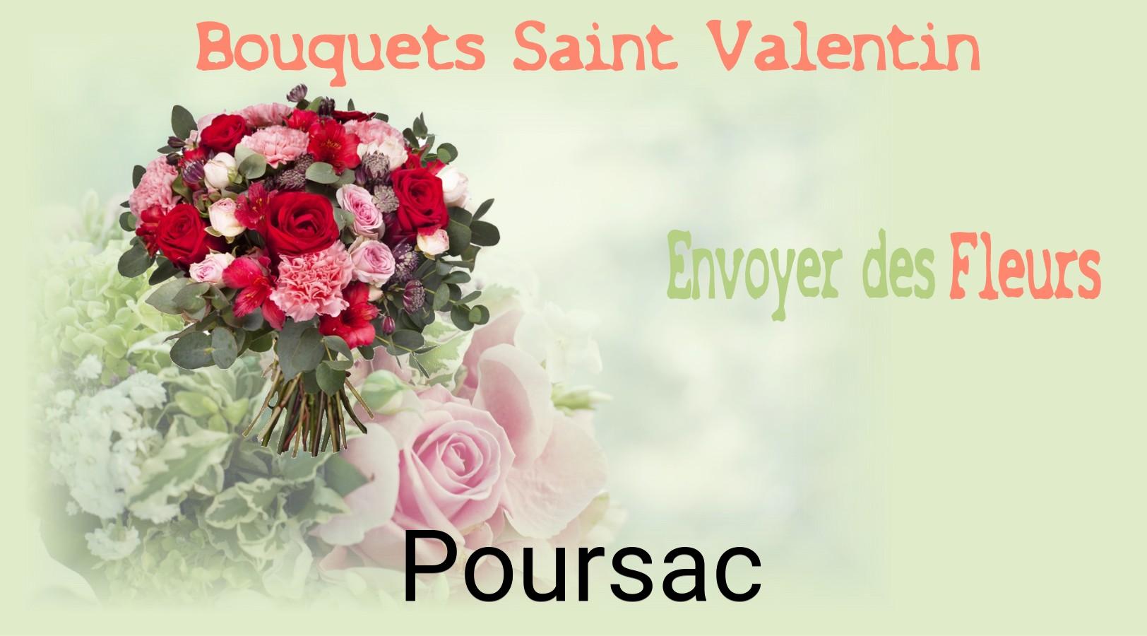 Roses de Saint-Valentin livrées à Poursac